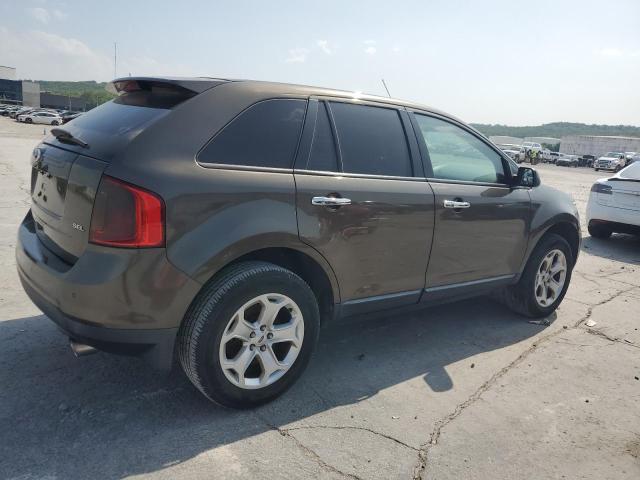 2FMDK3JC4BBA96007 - 2011 FORD EDGE SEL GRAY photo 3