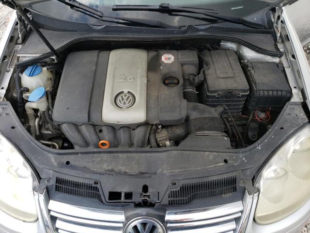 3VWEF71K47M064222 - 2007 VOLKSWAGEN JETTA WOLFSBURG SILVER photo 11