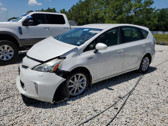 JTDZN3EU3D3256630 - 2013 TOYOTA PRIUS V WHITE photo 1