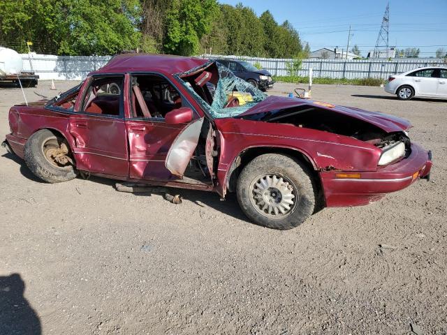 2G4WB55L7R1484136 - 1994 BUICK REGAL CUSTOM MAROON photo 4