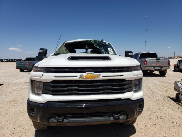 2GC4YMEY1R1155772 - 2024 CHEVROLET SILVERADO K2500 CUSTOM WHITE photo 5