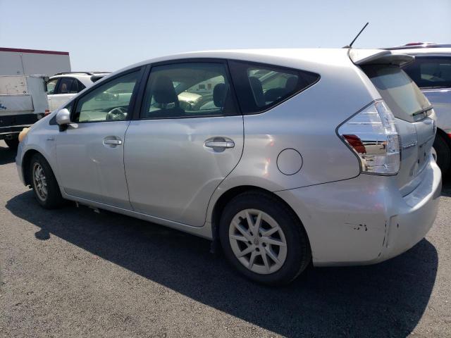 JTDZN3EU4D3284775 - 2013 TOYOTA PRIUS V SILVER photo 2