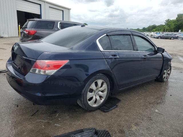 JHMCP26858C079207 - 2008 HONDA ACCORD EXL BLUE photo 3