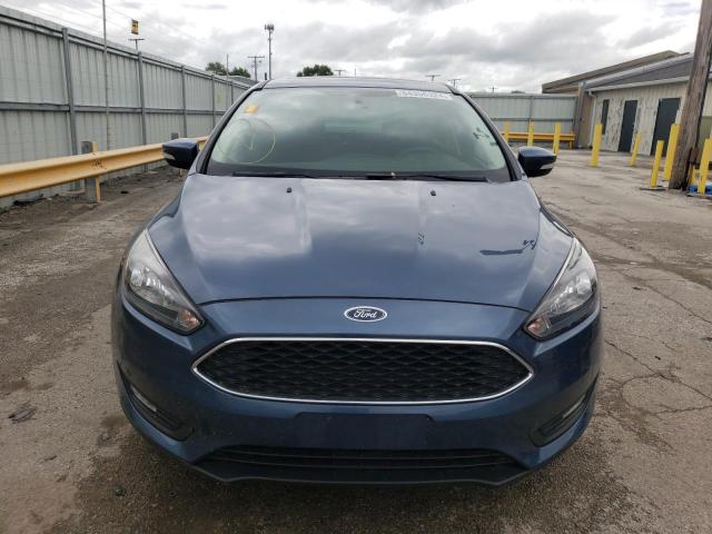 1FADP3H2XJL209787 - 2018 FORD FOCUS SEL BLUE photo 5