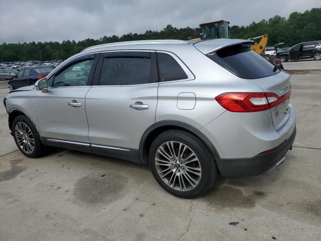 2LMTJ8LR3GBL27228 - 2016 LINCOLN MKX RESERVE 银色 照片 2