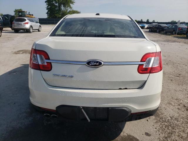 1FAHP2EW7BG145298 - 2011 FORD TAURUS SEL WHITE photo 6