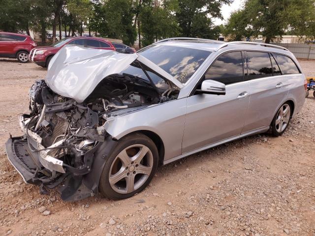 WDDHH8JB9EA886434 - 2014 MERCEDES-BENZ E 350 4MATIC WAGON SILVER photo 1