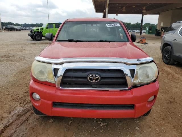 5TELU42NX6Z252851 - 2006 TOYOTA TACOMA DOUBLE CAB RED photo 5