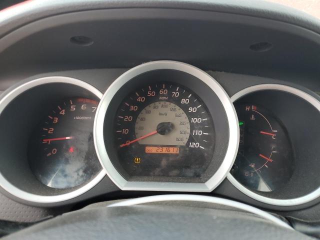 5TELU42NX6Z252851 - 2006 TOYOTA TACOMA DOUBLE CAB 红色 照片 9