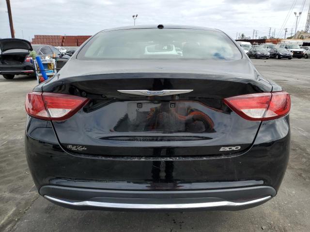 1C3CCCAB2FN687634 - 2015 CHRYSLER 200 LIMITED BLACK photo 6