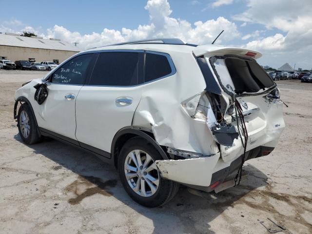 KNMAT2MT4GP599210 - 2016 NISSAN ROGUE S WHITE photo 2