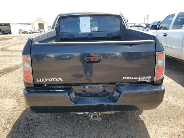 2HJYK16497H518199 - 2007 HONDA RIDGELINE RTS BLACK photo 6