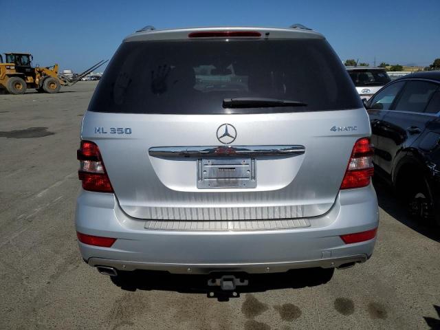 4JGBB8GB5BA710545 - 2011 MERCEDES-BENZ ML 350 4MATIC SILVER photo 6