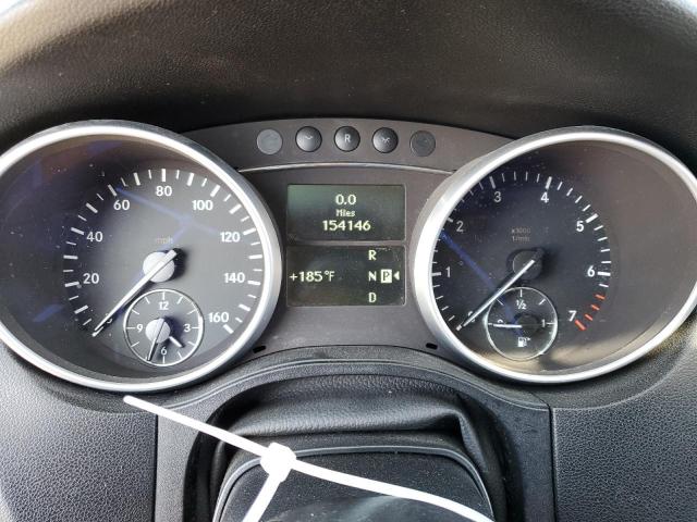 4JGBB8GB5BA710545 - 2011 MERCEDES-BENZ ML 350 4MATIC SILVER photo 9