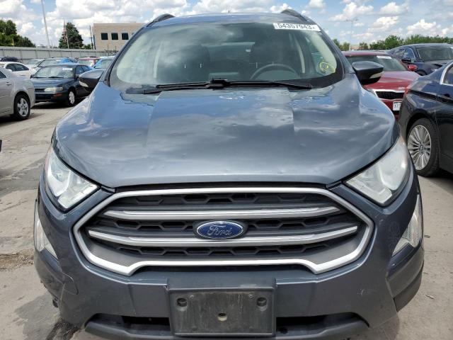 MAJ6P1UL4JC213832 - 2018 FORD ECOSPORT SE Gris foto 5
