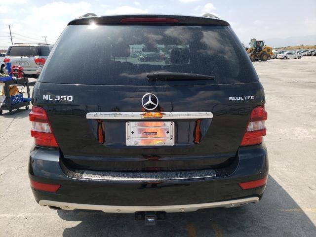 4JGBB2FB0AA613380 - 2010 MERCEDES-BENZ ML 350 BLUETEC BLACK photo 6