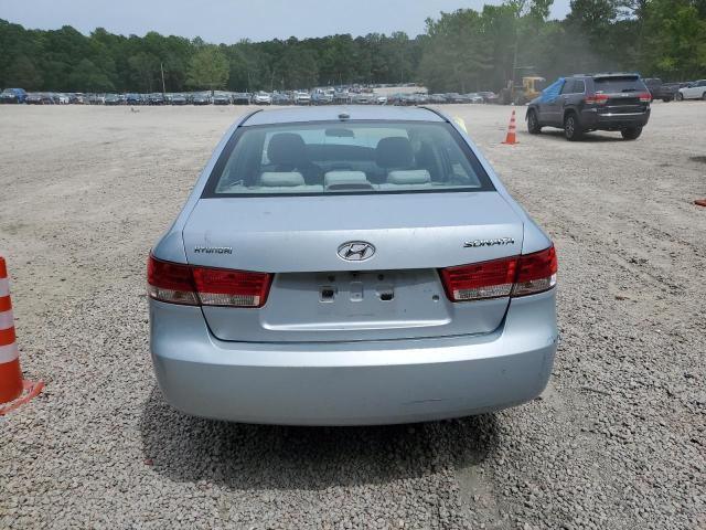 5NPET46C98H401924 - 2008 HYUNDAI SONATA GLS SILVER photo 6