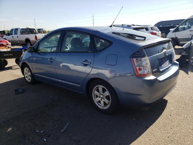 JTDKB20U357022719 - 2005 TOYOTA PRIUS BLUE photo 2