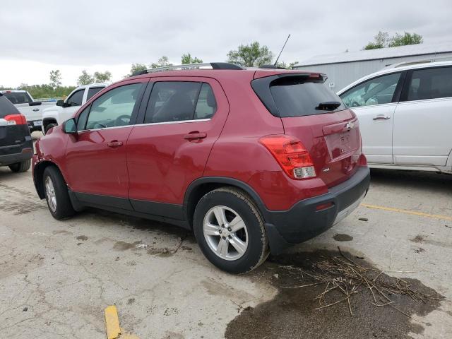 KL7CJLSB2FB126025 - 2015 CHEVROLET TRAX 1LT BURGUNDY photo 2