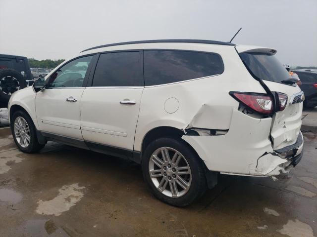 1GNKRGKD8FJ264200 - 2015 CHEVROLET TRAVERSE LT WHITE photo 2