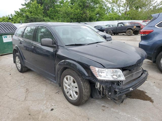 3C4PDCAB7ET238863 - 2014 DODGE JOURNEY SE BLACK photo 4