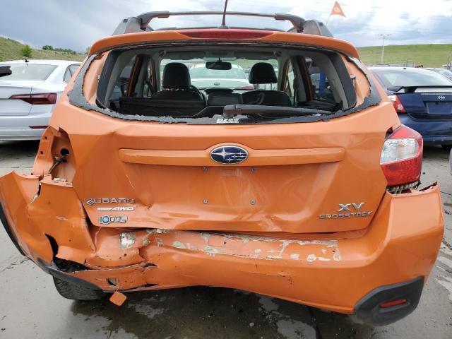 JF2GPAMC7F8217576 - 2015 SUBARU XV CROSSTR 2.0 LIMITED ORANGE photo 6