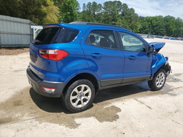 MAJ6P1ULXJC223541 - 2018 FORD ECOSPORT SE BLUE photo 3