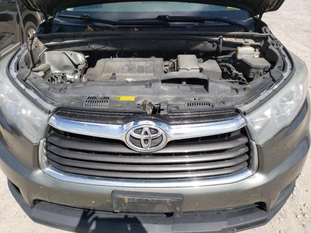 5TDJKRFH5GS343961 - 2016 TOYOTA HIGHLANDER XLE Yaşıl foto 12