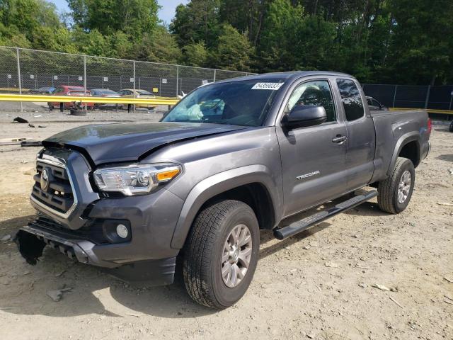 5TFRX5GN4JX117638 - 2018 TOYOTA TACOMA ACCESS CAB ნაცრისფერი ფოტო 1
