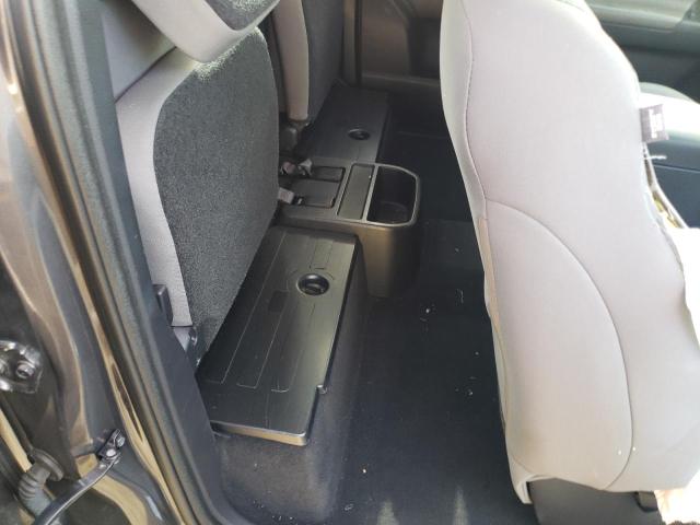 5TFRX5GN4JX117638 - 2018 TOYOTA TACOMA ACCESS CAB ნაცრისფერი ფოტო 10
