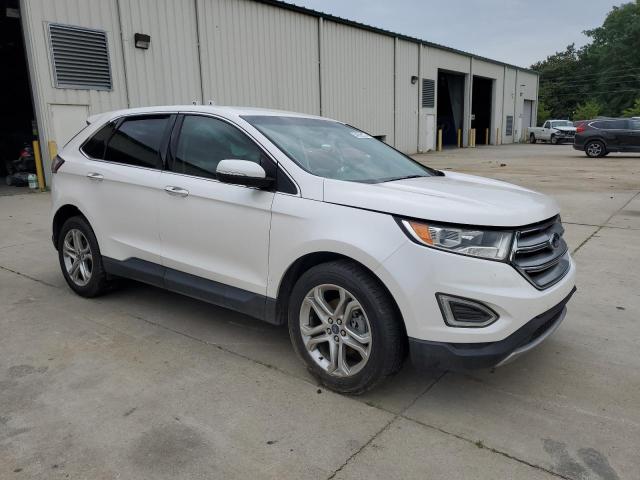 2FMPK3K98HBC14262 - 2017 FORD EDGE TITANIUM WHITE photo 4