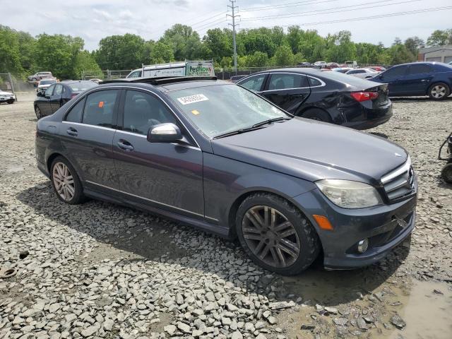 WDDGF54X39F273080 - 2009 MERCEDES-BENZ C 300 CHARCOAL photo 4