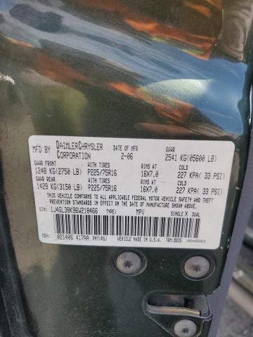 1J4GL38K96W218466 - 2006 JEEP LIBERTY RENEGADE 绿色 照片 12