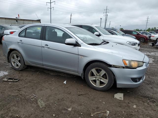 JA3AU26U08U009086 - 2008 MITSUBISHI LANCER ES SILVER photo 4