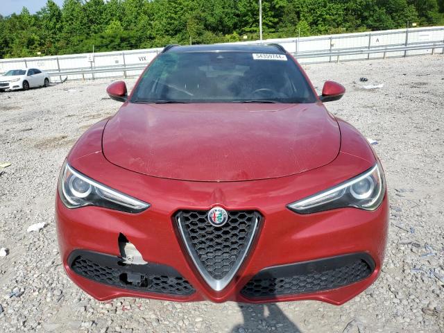 ZASFAKNN8J7B84630 - 2018 ALFA ROMEO STELVIO TI SPORT RED photo 5