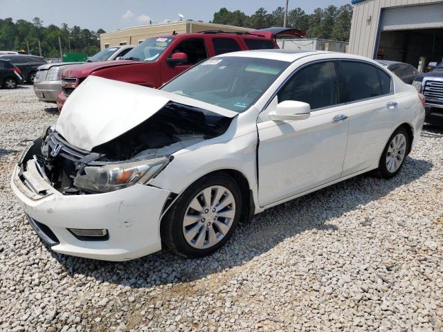 1HGCR2F86DA130085 - 2013 HONDA ACCORD EXL WHITE photo 1