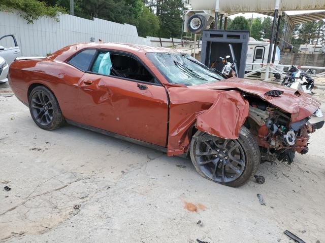 2C3CDZFJ8NH233315 - 2022 DODGE CHALLENGER R/T SCAT PACK ORANGE photo 4