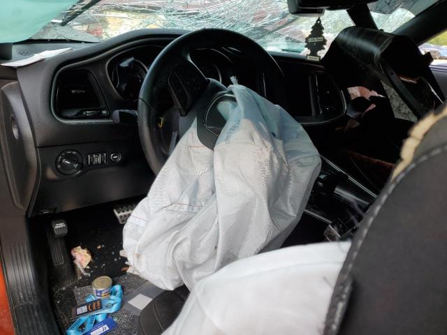 2C3CDZFJ8NH233315 - 2022 DODGE CHALLENGER R/T SCAT PACK ORANGE photo 8