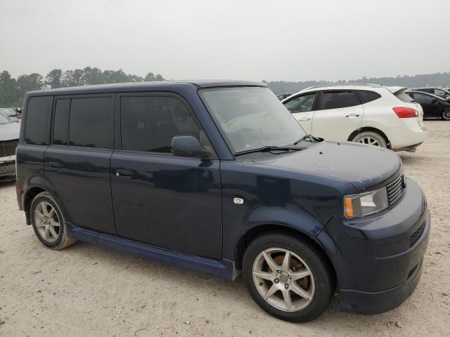 JTLKT334964082168 - 2006 TOYOTA SCION XB BLUE photo 4