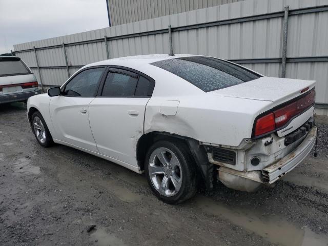 2C3CDXHG3DH552691 - 2013 DODGE CHARGER SXT WHITE photo 2