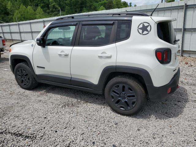 ZACCJBCB9HPE92942 - 2017 JEEP RENEGADE TRAILHAWK WHITE photo 2