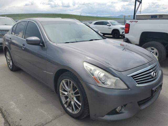 JN1CV6AR7DM351357 - 2013 INFINITI G37 GRAY photo 4