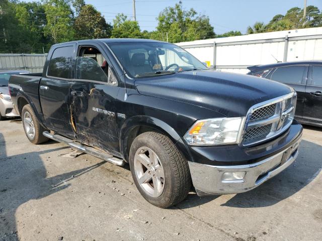 1C6RD6NT0CS128353 - 2012 DODGE RAM 1500 LARAMIE BLACK photo 4