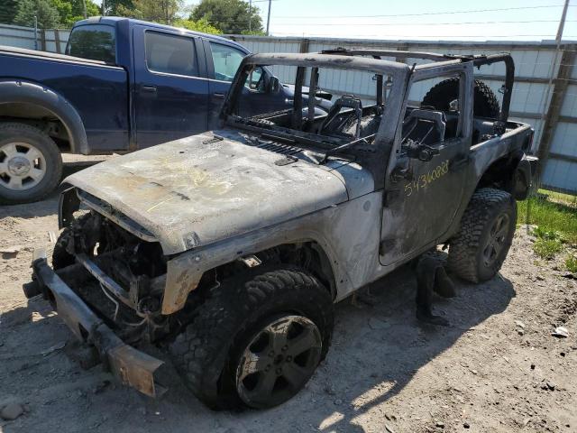 1J4AA5D18AL131608 - 2010 JEEP WRANGLER SAHARA BURN photo 1