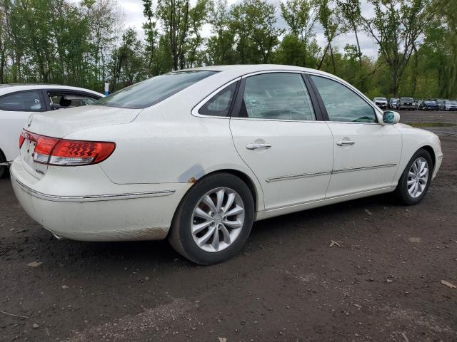 KMHFC46F86A108921 - 2006 HYUNDAI AZERA SE WHITE photo 3