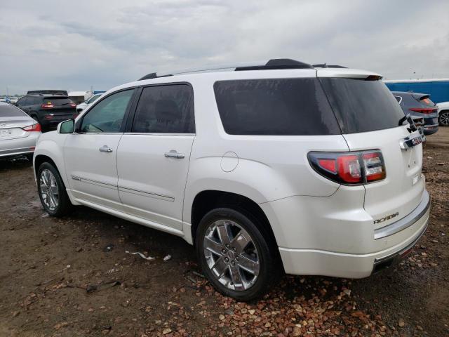 1GKKRTKD5GJ306216 - 2016 GMC ACADIA DENALI WHITE photo 2