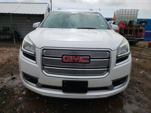 1GKKRTKD5GJ306216 - 2016 GMC ACADIA DENALI WHITE photo 5