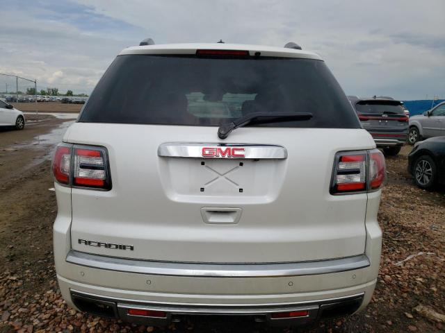 1GKKRTKD5GJ306216 - 2016 GMC ACADIA DENALI WHITE photo 6