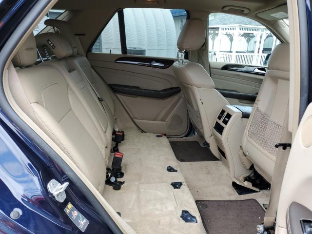 4JGDA5HB6FA466676 - 2015 MERCEDES-BENZ ML 350 4MATIC BLUE photo 11