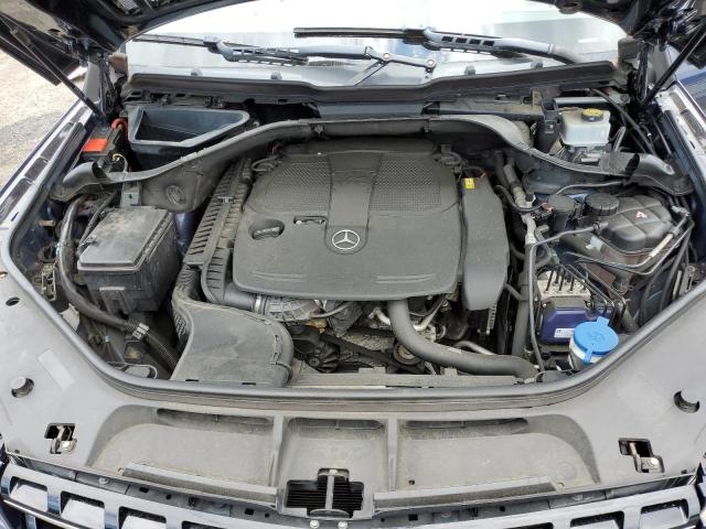 4JGDA5HB6FA466676 - 2015 MERCEDES-BENZ ML 350 4MATIC BLUE photo 12